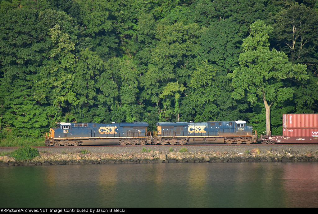 Morning Southbound Along Western Shoreline of Hudson River.